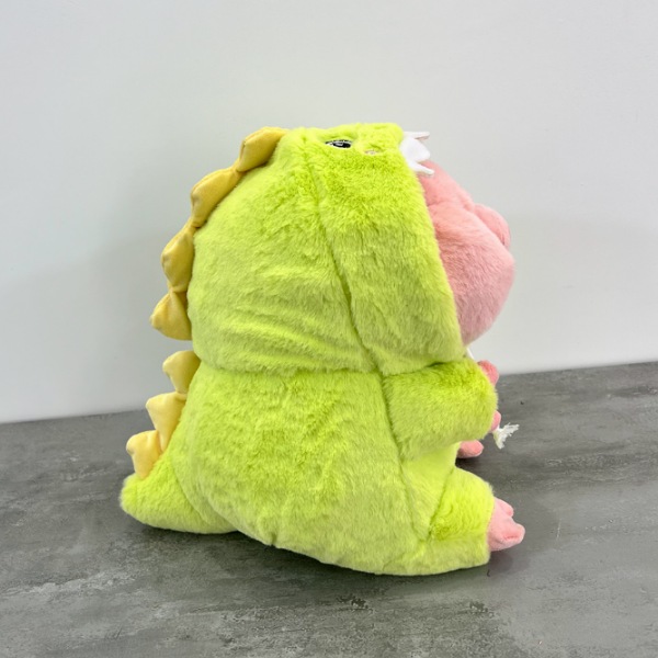 عکس شماره:5 , عروسک مدل خوک لباس دایناسور ارتفاع 30 سانتی متر کد 965