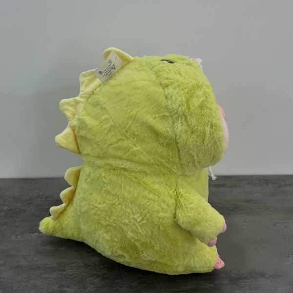 عکس شماره:4 , عروسک مدل خوک لباس دایناسور ارتفاع 40 سانتی متر کد 966