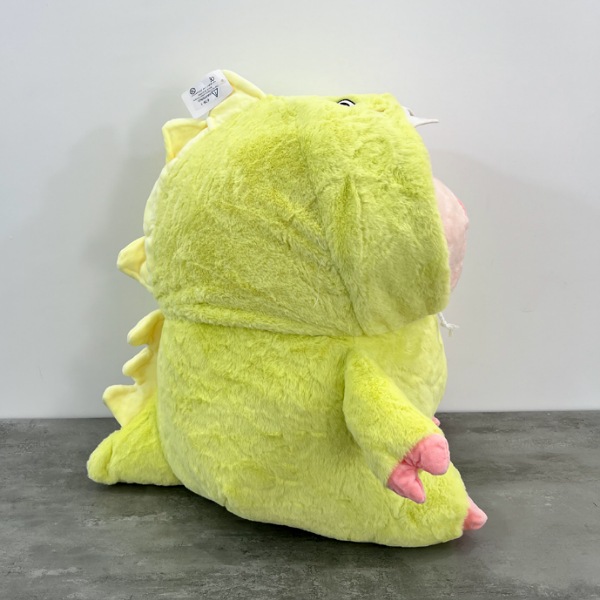 عکس شماره:7 , عروسک مدل خوک لباس دایناسور ارتفاع 50 سانتی متر کد 967