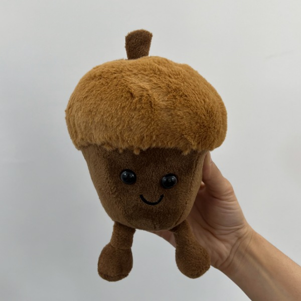 عکس اصلی عروسک مدل بلوط پا دارارتفاع 25 سانتی متر کد 970