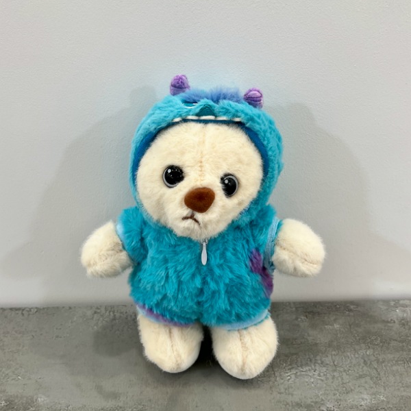 عکس اصلی عروسک مدل خرس لباس سالیوان ارتفاع 20 سانتی متر کد 971