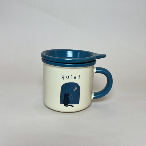 عکس شماره:5 , ماگ سرامیکی طرح گربه درب بیسکوییتی کد 974