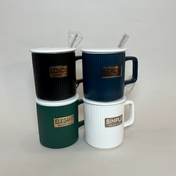 عکس اصلی ماگ سرامیکی اینجوی شیاردار کد 980