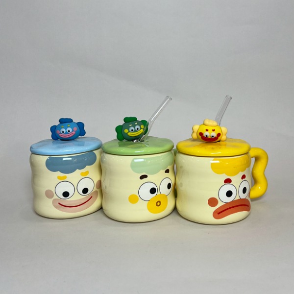 عکس اصلی ماگ سرامیکی طرح دلقک کد 982