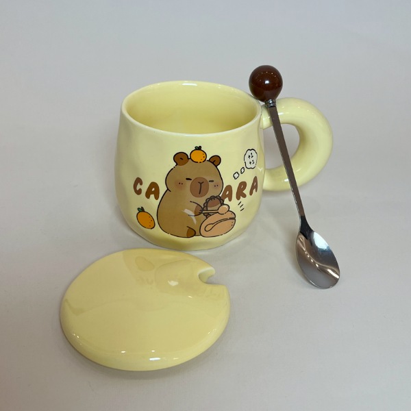 عکس شماره:0 , ماگ سرامیکی فانتزی درب دار کد 993