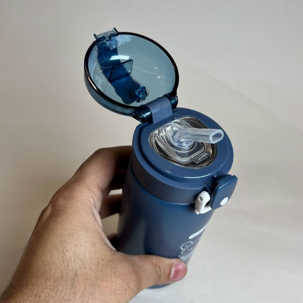 عکس شماره:5 , تراول ماگ فلاسکی نی دار کد 1082