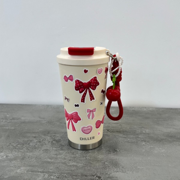 عکس اصلی تراول ماگ طرح گیلاسی کد 1385